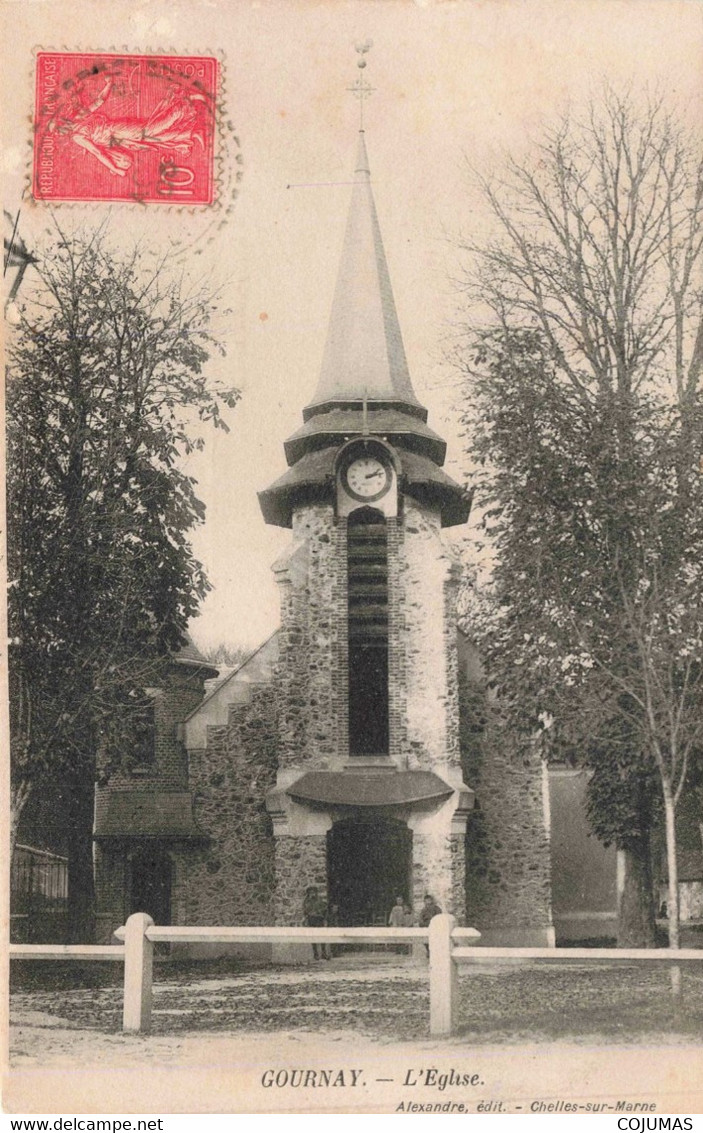 93 - GOURNAY - S10414 - L'Eglise - L1 - Gournay Sur Marne