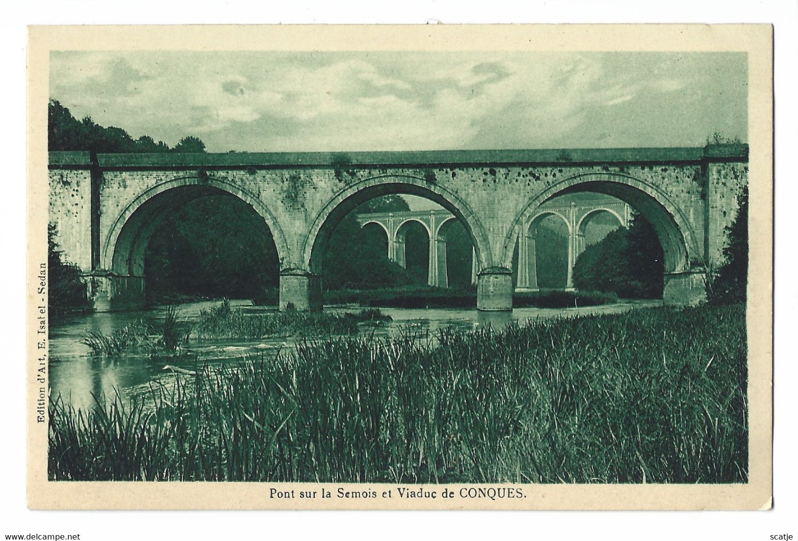 Conques   -   Pont Sur La Semois Et Viaduc. - Herbeumont