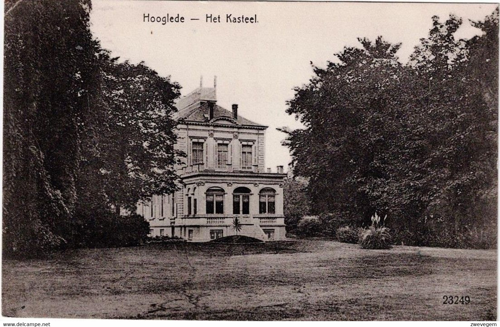 HOOGLEDE - Het Kasteel  ( Feldpost ) - Hooglede