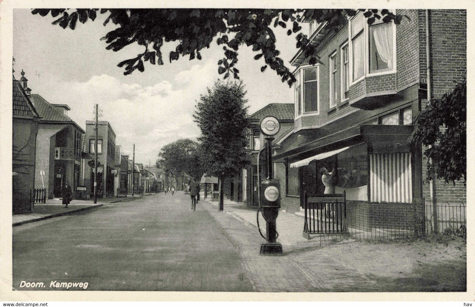 Doorn Kampweg Met Esso-pomp 1733 - Doorn