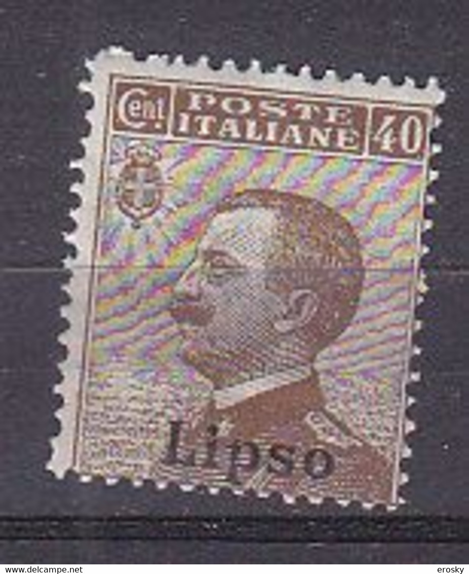 Z2826 - COLONIE ITALIANE EGEO LIPSO SASSONE N°6 ** - Aegean (Lipso)