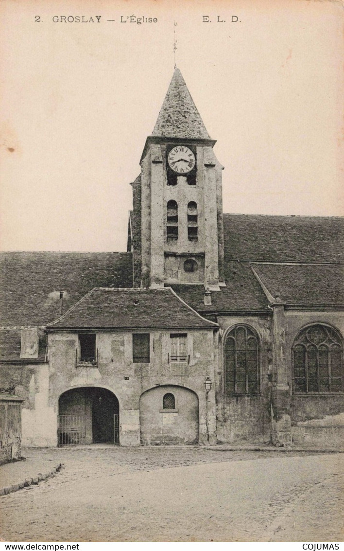 95 - GROLAY - S10426 - L'Eglise - L1 - Groslay