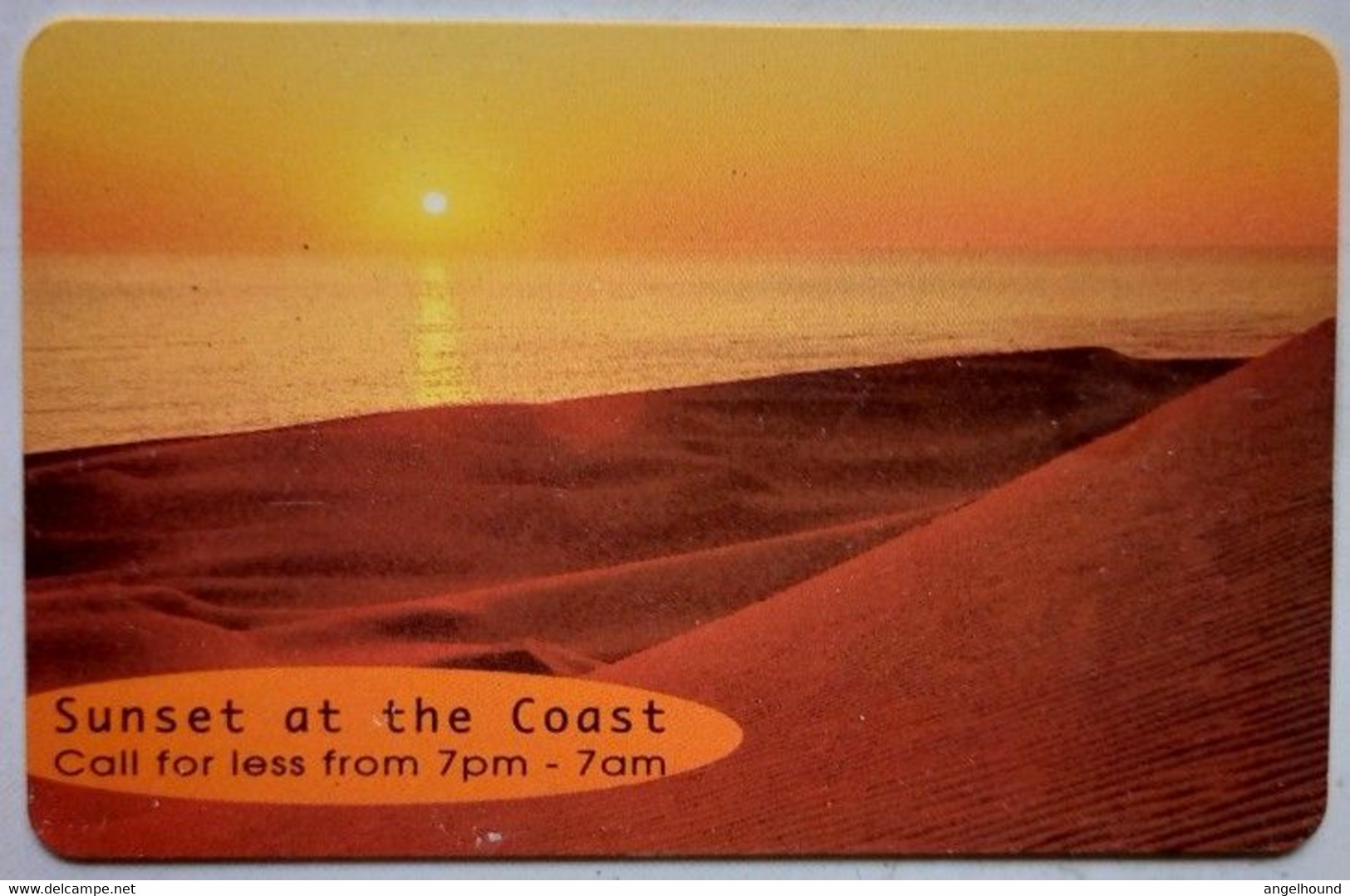 Namibia N$10 "  Sunset At The Coast 2 " ( Blue Rev ) - Namibië