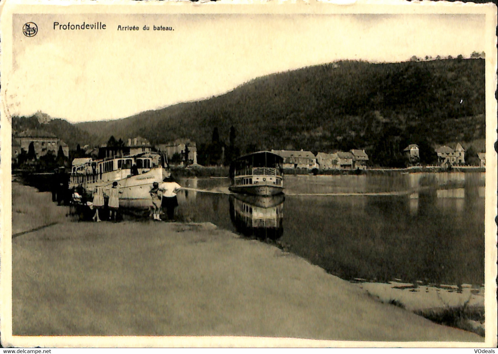 Belgique - Namur - Profondeville - Arrivée Du Bâteau - Profondeville