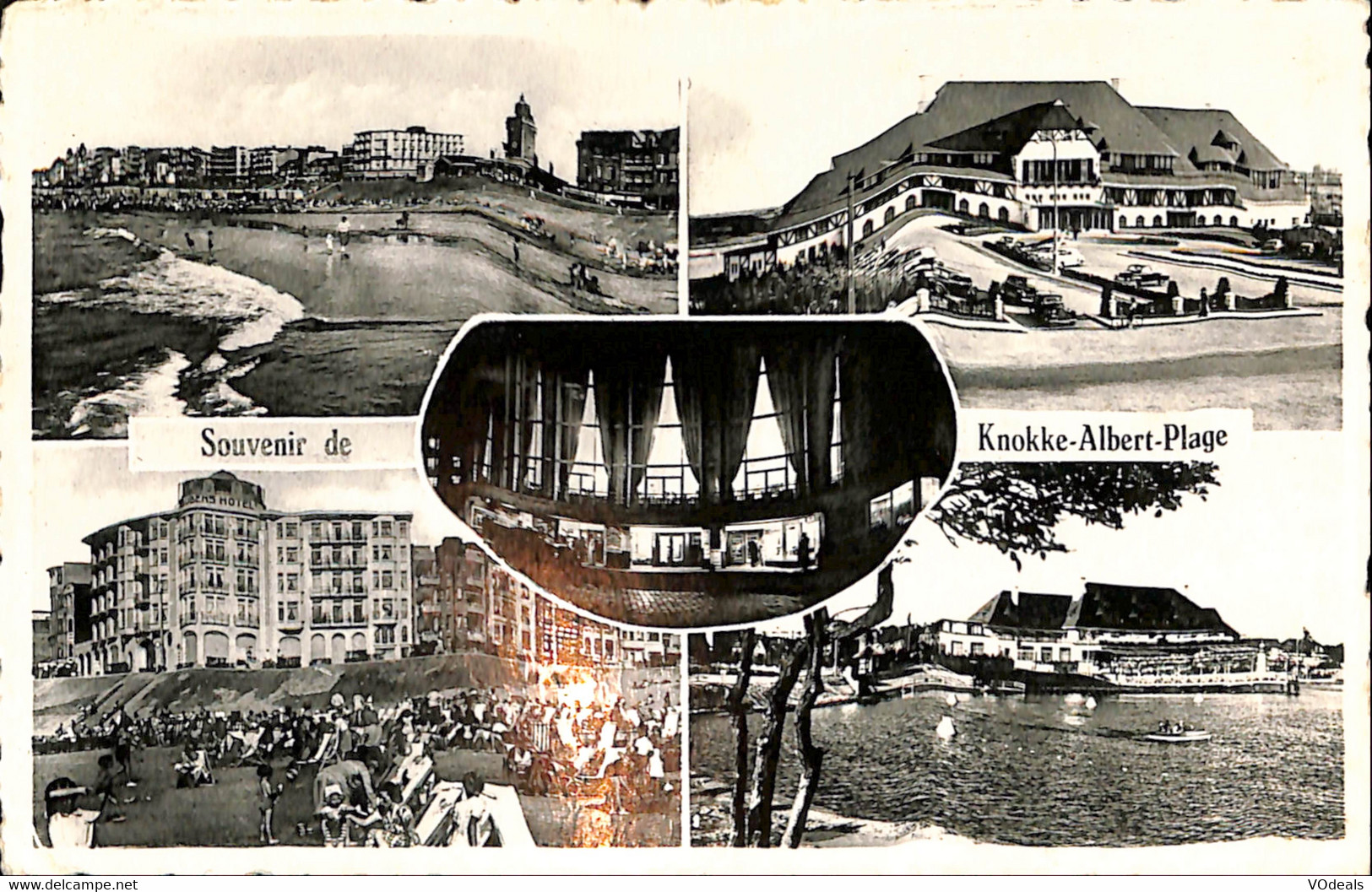 Belgique - Flandre Occidentale - Knokke - Knocke-Zoute - Souvenir De Knokke-Albert-Plage - Knokke