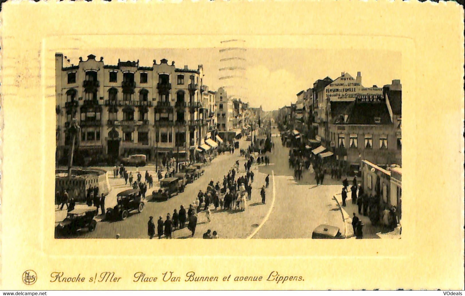 Belgique - Flandre Occidentale - Knokke - Knocke-Zoute - Place Van Bunnen Et Avenue Lippens - Knokke