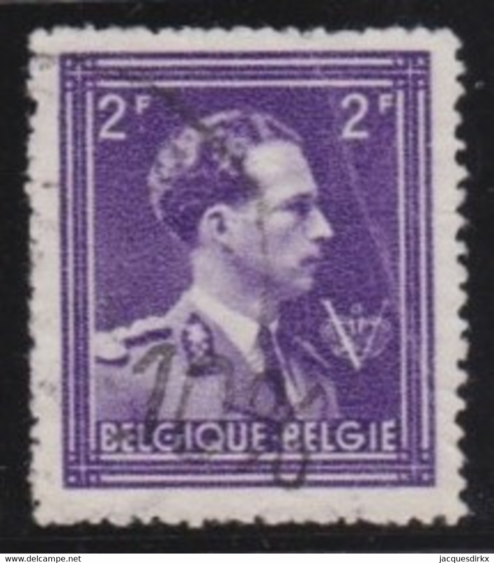 Belgie   .   OBP  .    724 V    .   O    .    Gebruikt     .   /   .   Oblitéré - Usati