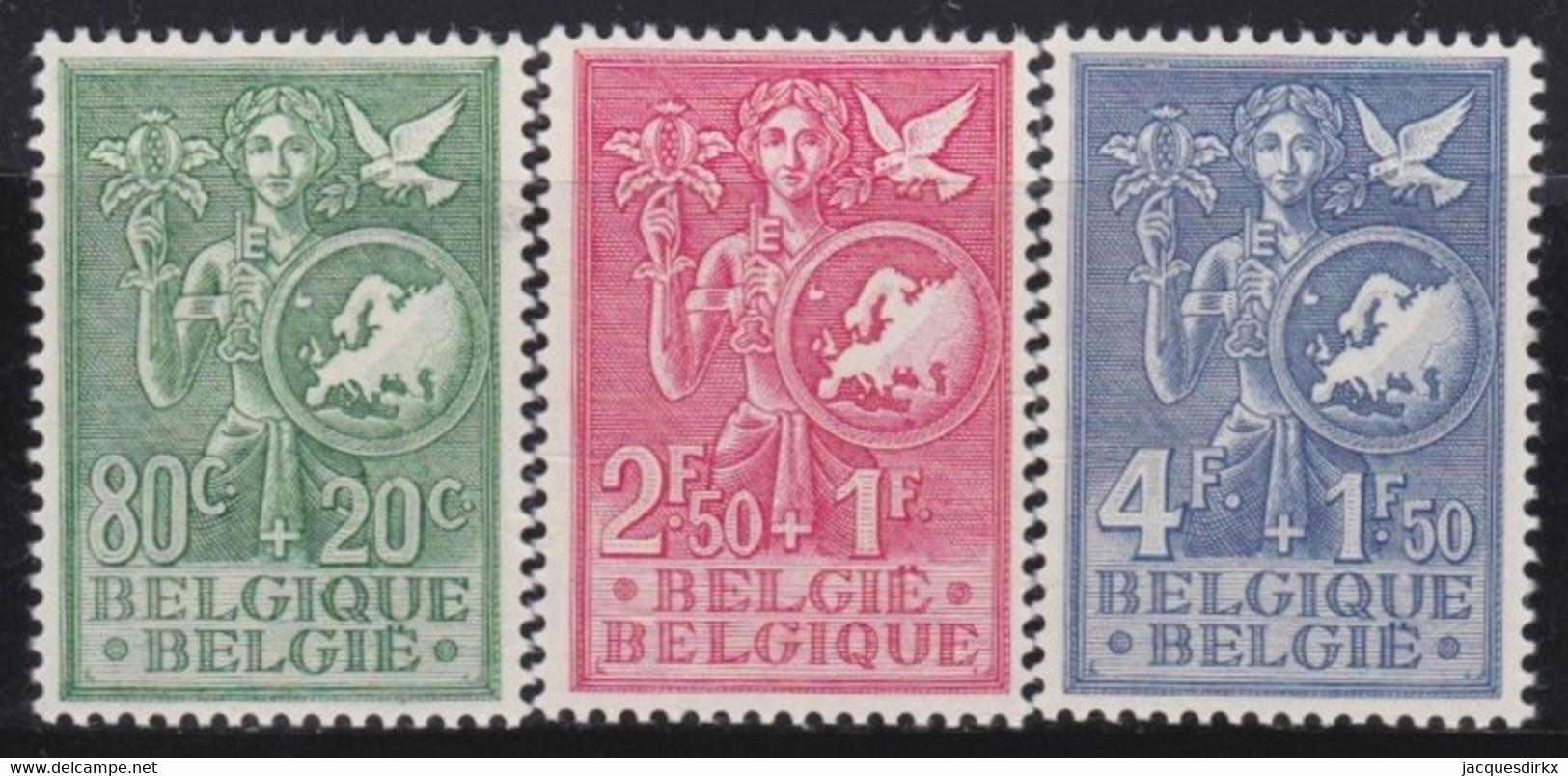 Belgie   .   OBP  .   927/929     .    **   .     Postfris   .   /   .  Neuf Avec Gomme Et SANS Charnière - Neufs