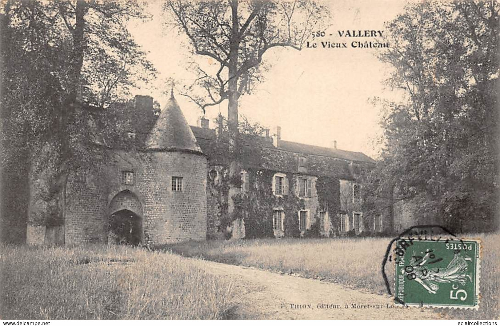 Vallery       77         Le Vieux Château        (voir Scan) - Other & Unclassified