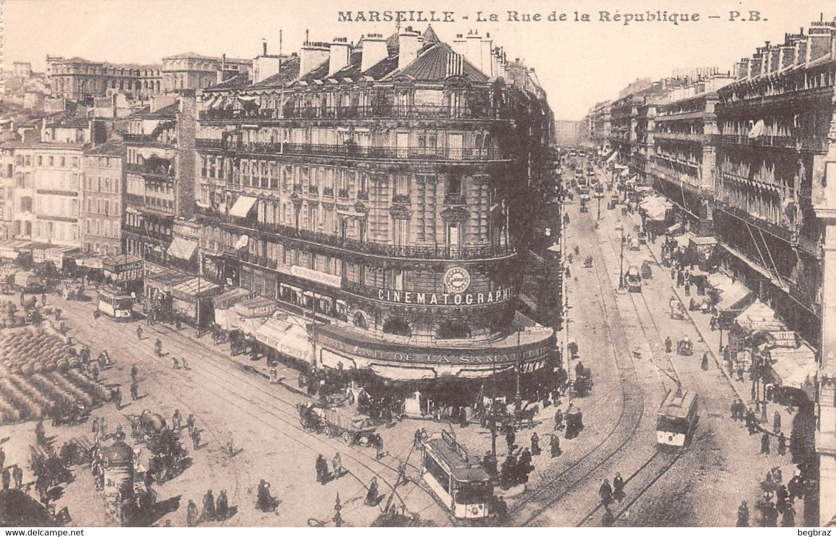 MARSEILLE    RUE DE LA REPUBLIQUE - Cinq Avenues, Chave, Blancarde, Chutes Lavies