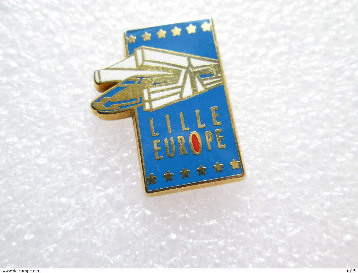 PIN'S    TGV  LILLE  EUROPE Zamak - TGV