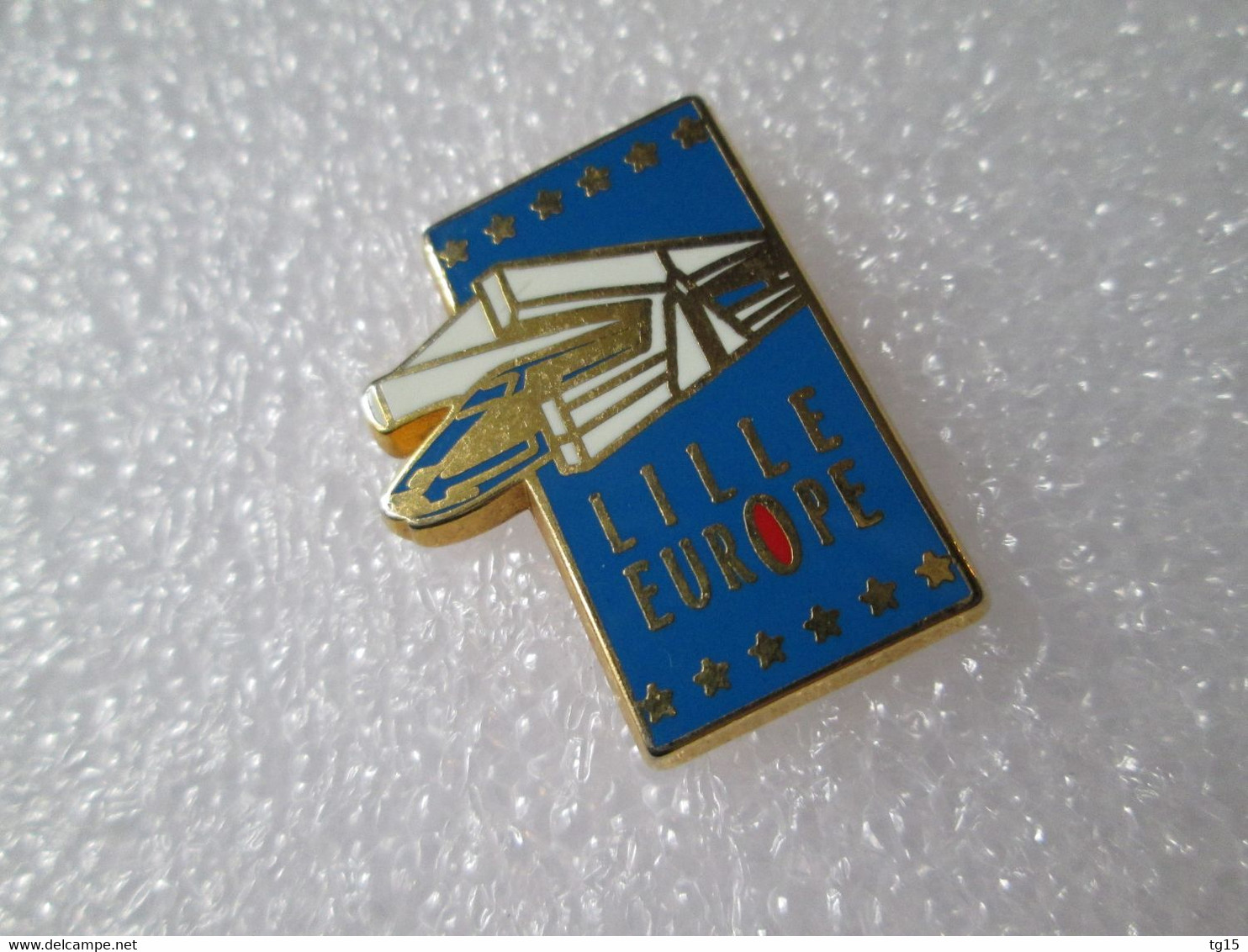 PIN'S    TGV  LILLE  EUROPE Zamak - TGV