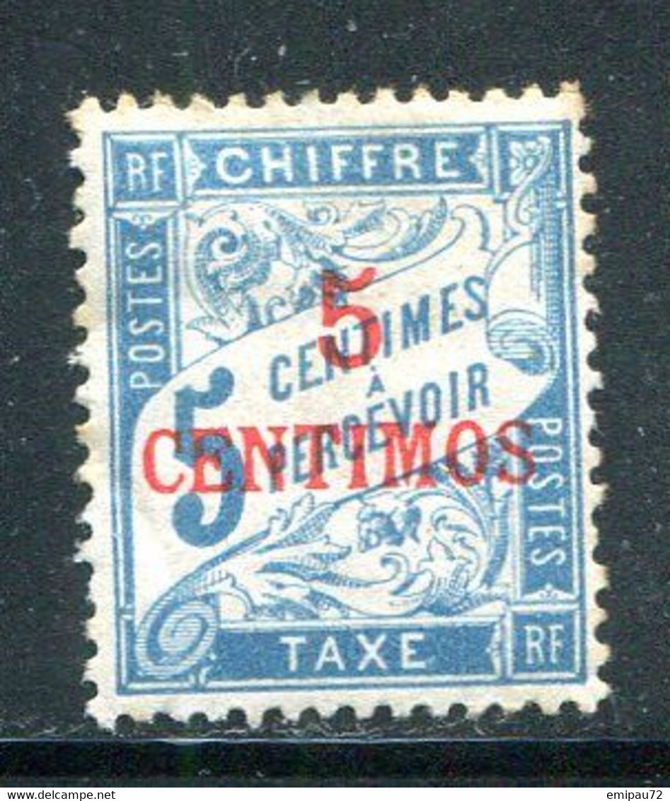 MAROC- Taxe Y&T N°1- Neuf Avec Charnière * - Timbres-taxe