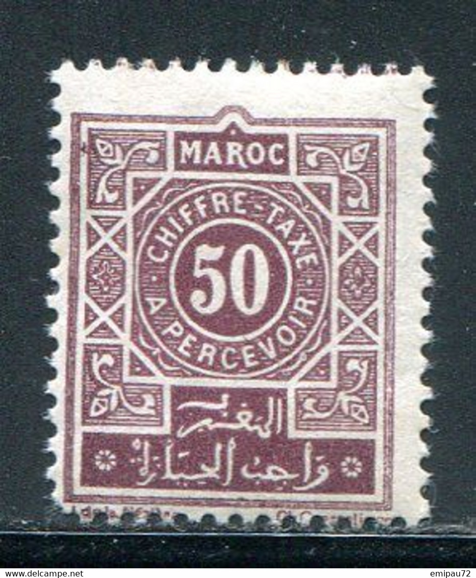 MAROC- Taxe Y&T N°32- Neuf Avec Charnière * - Impuestos