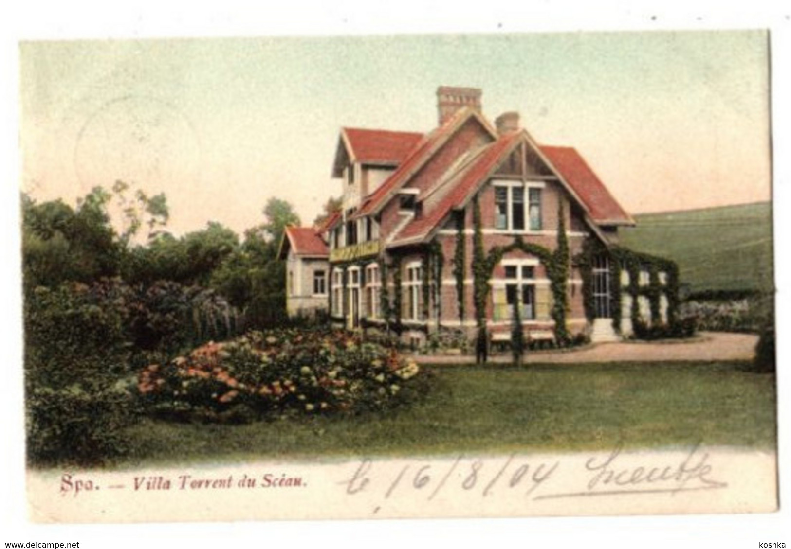 SPA - Villa Torrent Du Scéau - Envoyée En 1904 - - Spa