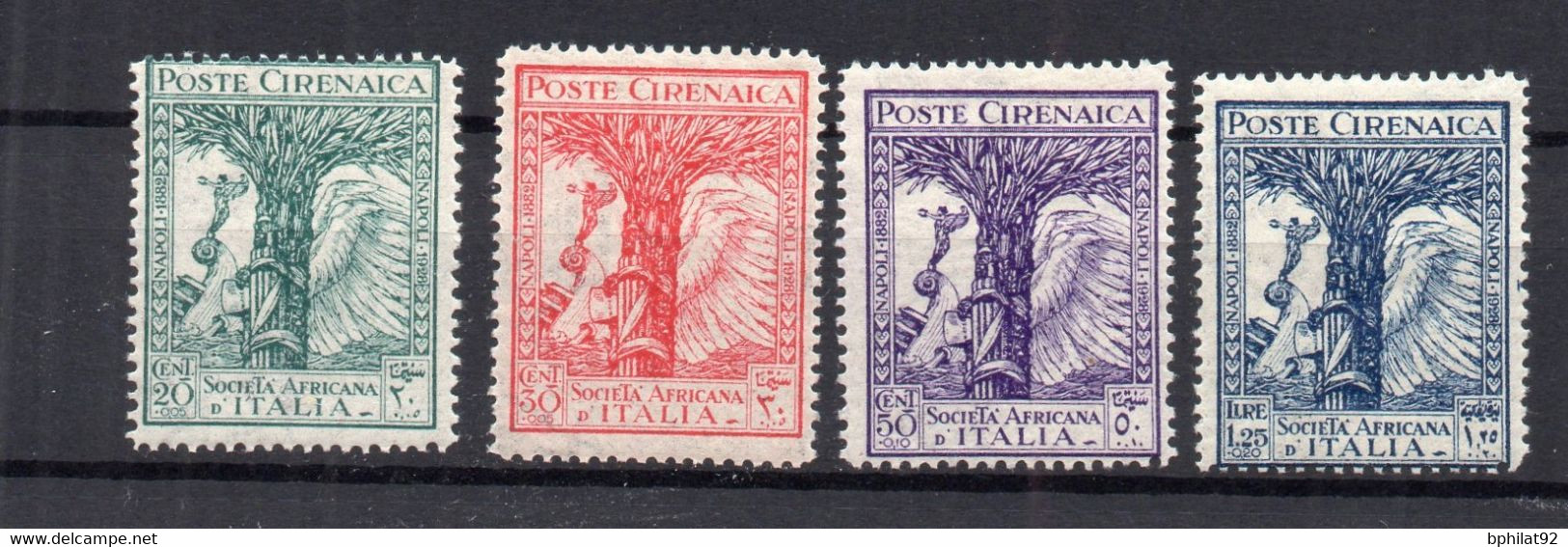 !!! ITALIE, CIRENAIQUE, SERIE N°44/47 NEUVE ** - Cirenaica