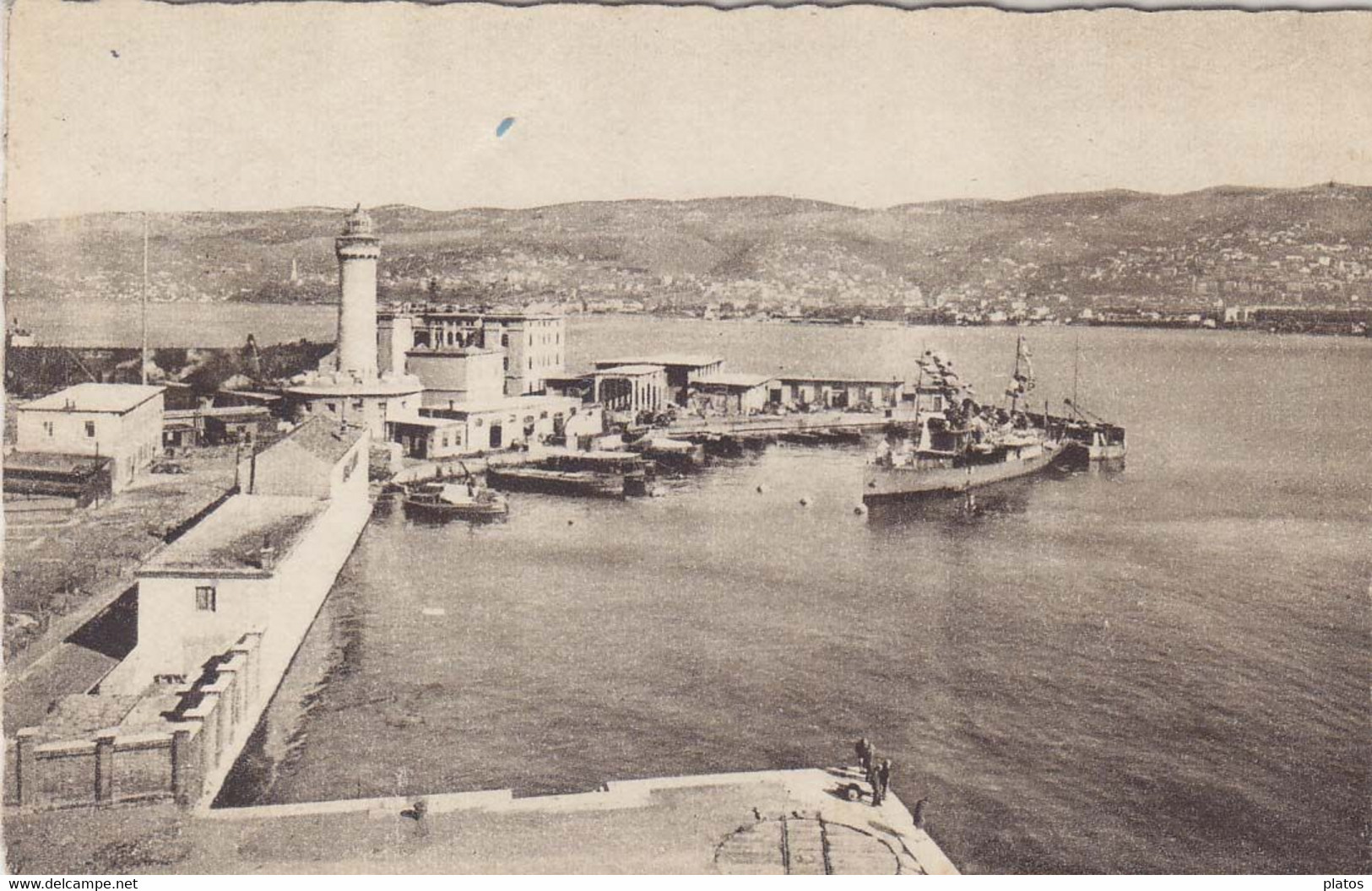 S - Da Trieste A Pola  L. 1  Luotenenza Con Soprastampa A.M.G. V.G. - Storia Postale