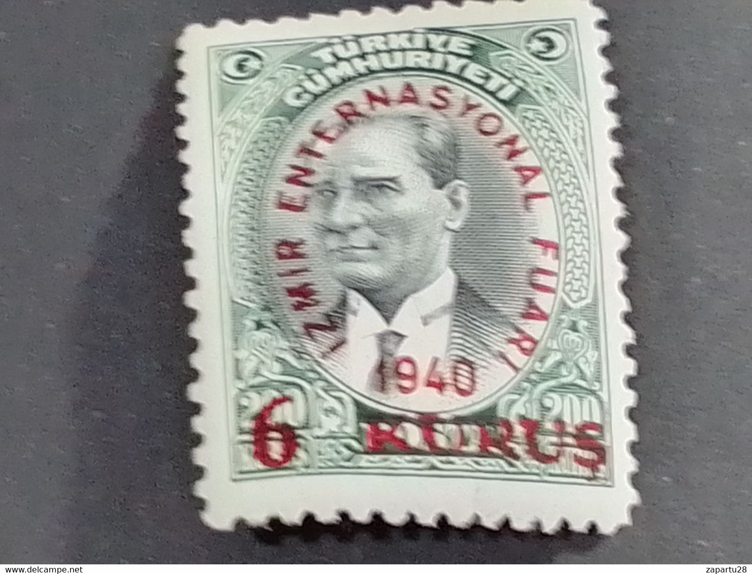 TÜRKEY--1930-40 -   200K   SÜRSAJED  İZMİR FAİR  DAMGASIZ - Unused Stamps