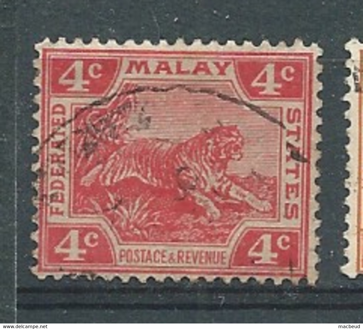 Malaisie    -  Yvert N°  57 Oblitéré      -  AE 21620 - Federated Malay States