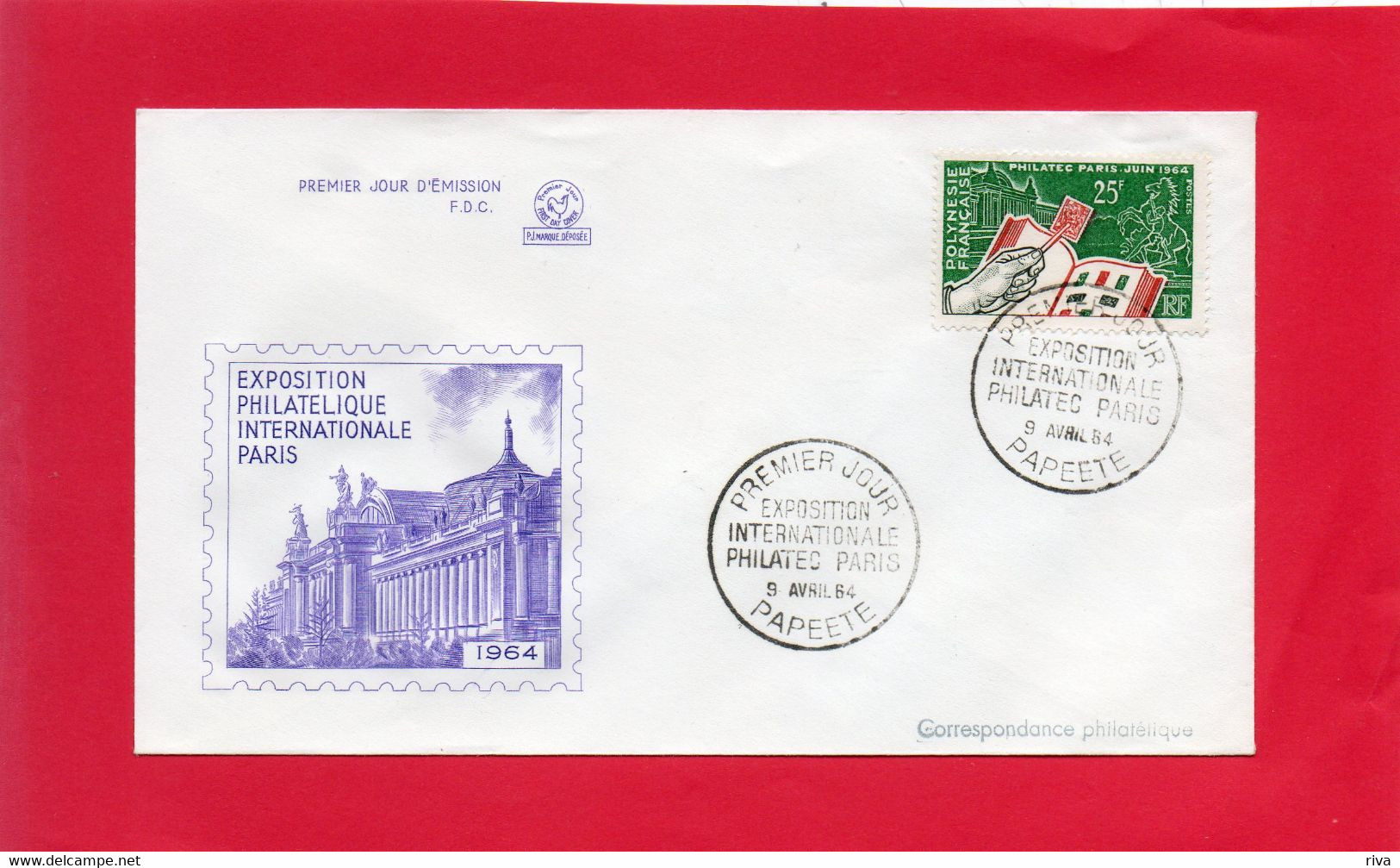 Pli En 1° Jour De La POLYNESIE Du 9/4/1964 ( Cote 50€ ) - Lettres & Documents