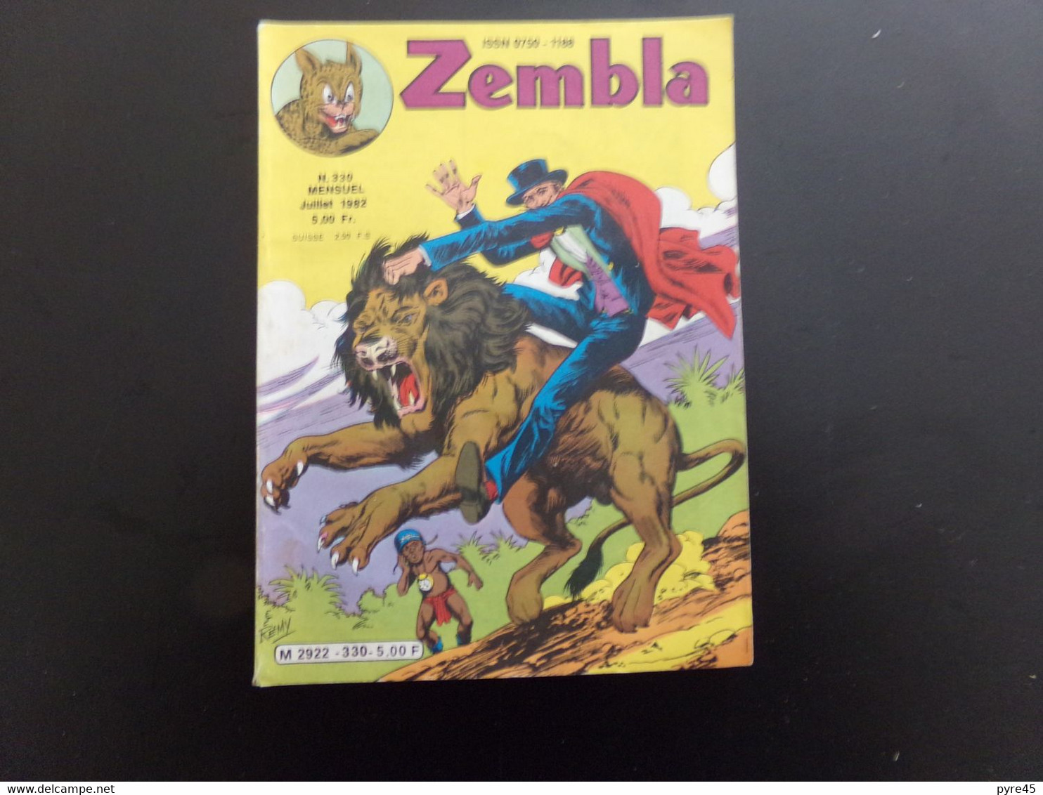 Petit Format " Zembla " N° 330, Juillet 1982, 128 Pages - Zembla