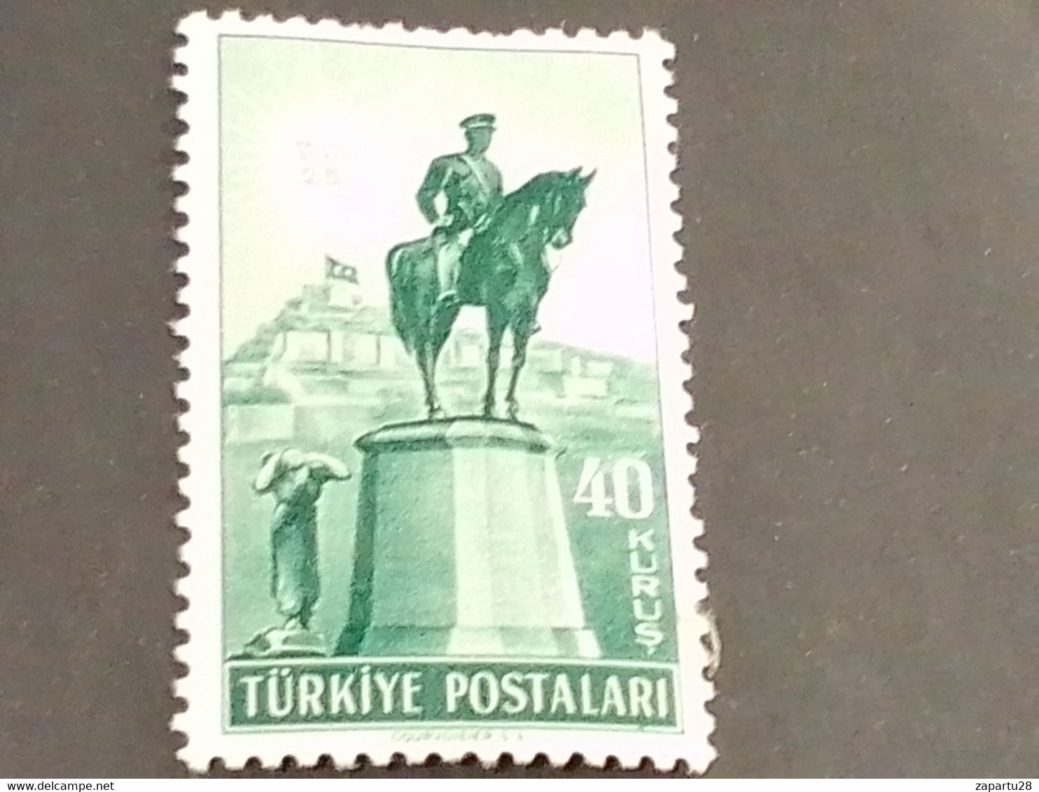 TÜRKEY--1940-50 -   40K      DAMGASIZ - Unused Stamps