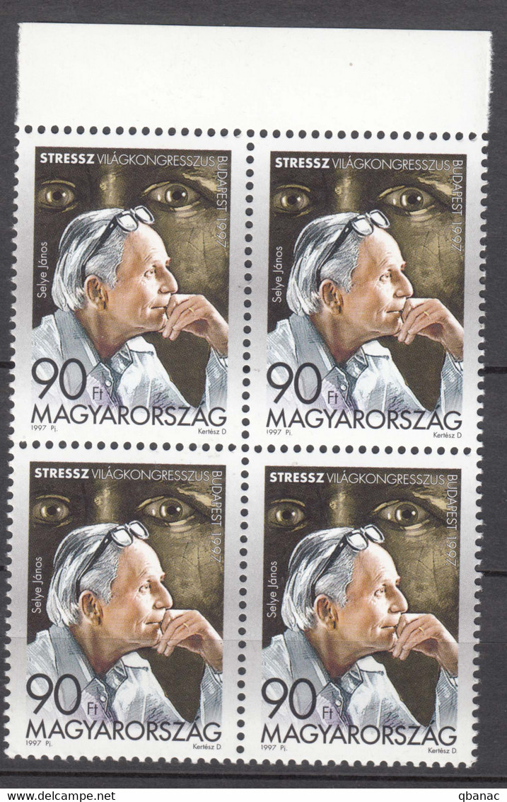 Hungary 1997 Mi#4462 Mint Never Hinged Piece Of 4 - Nuevos