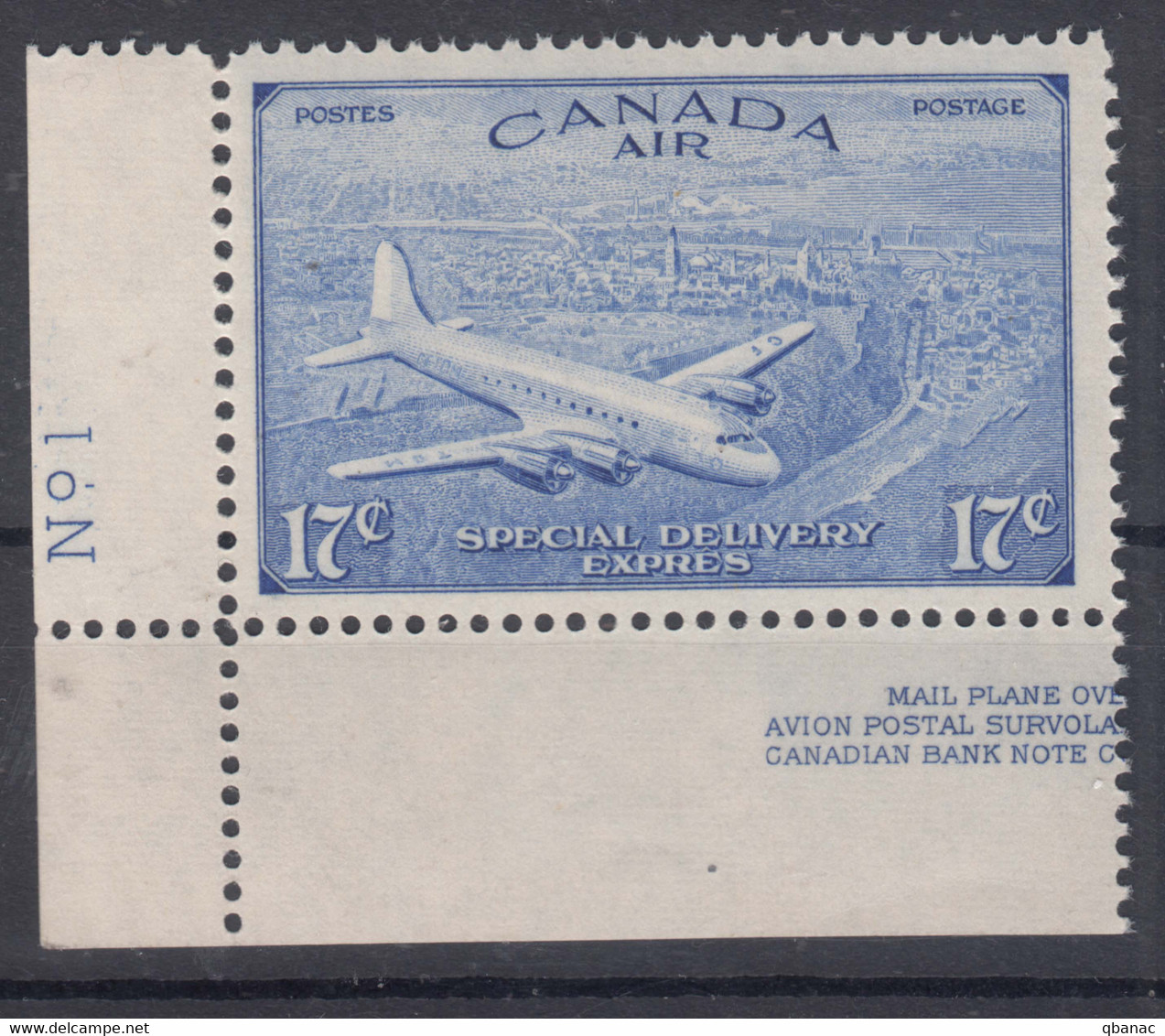 Canada 1946 Airmail Mi#243 Mint Never Hinged - Neufs