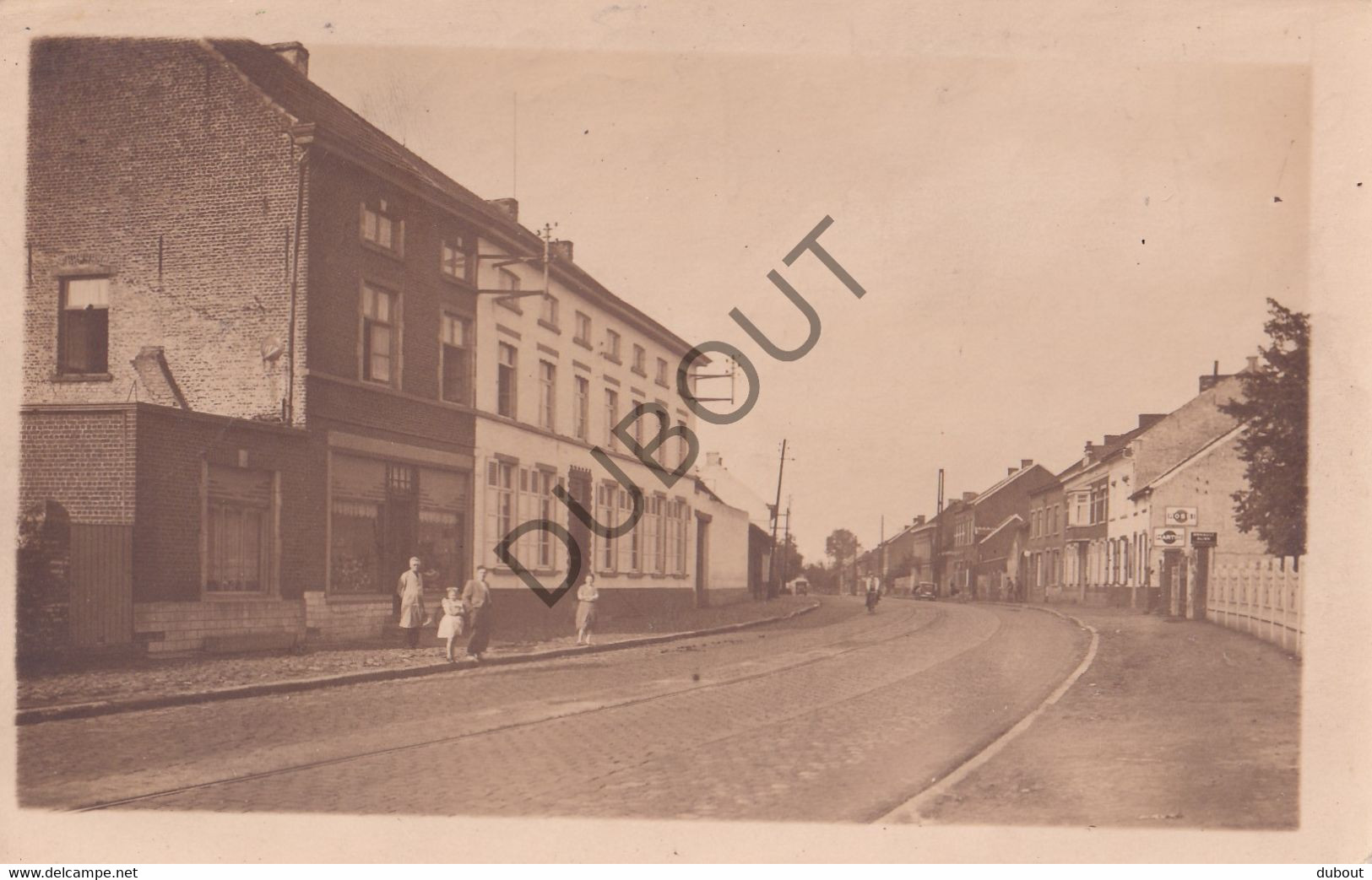 Postkaart/Carte Postale -  Sint-Joris-Winge - Diestsche Steenweg - Kaart + Moederkaart - Uniek! (C3516) - Tielt-Winge