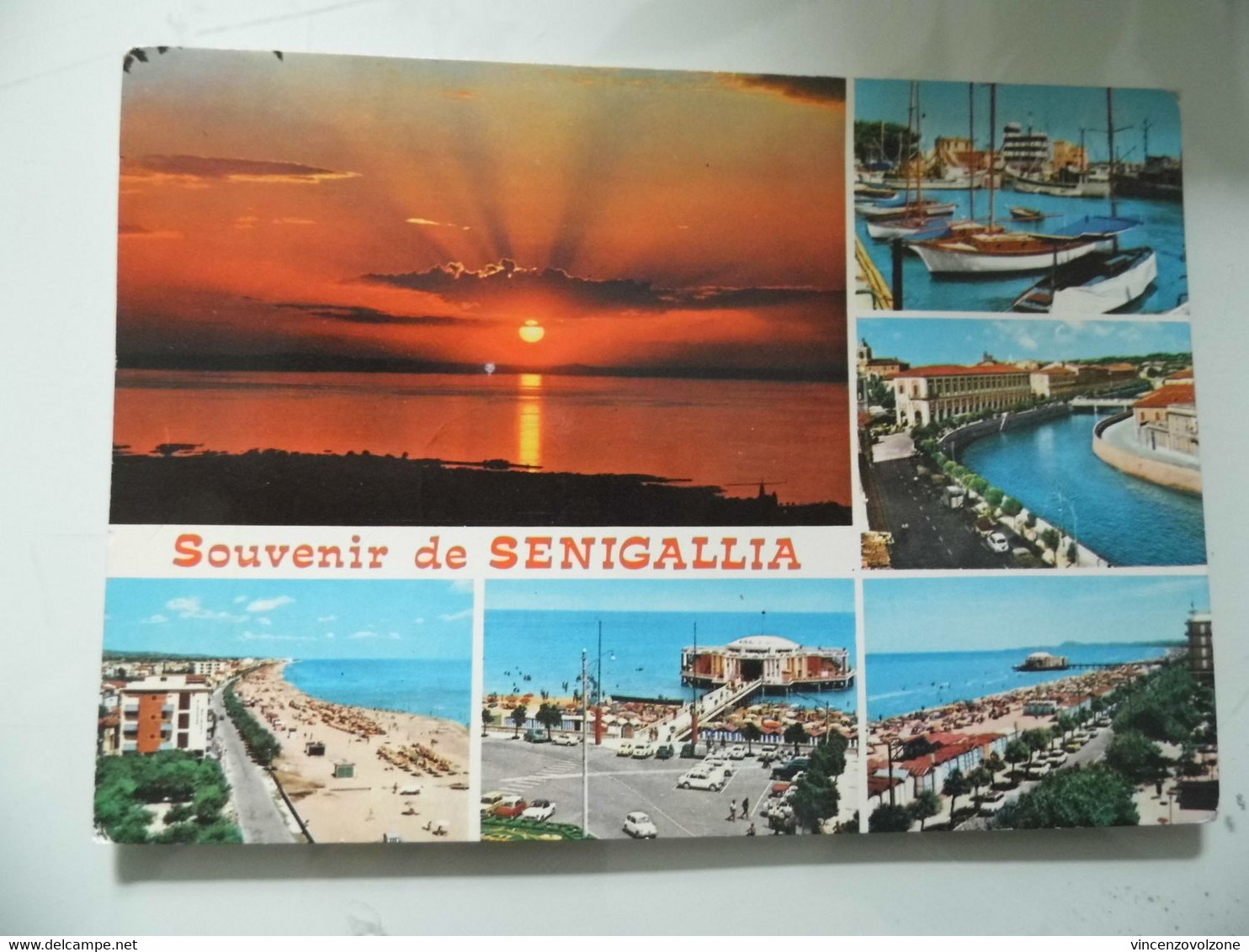 Cartolina Viaggiata  "Souvenir Di SENIGALLIA" Vedutine 1982 - Senigallia