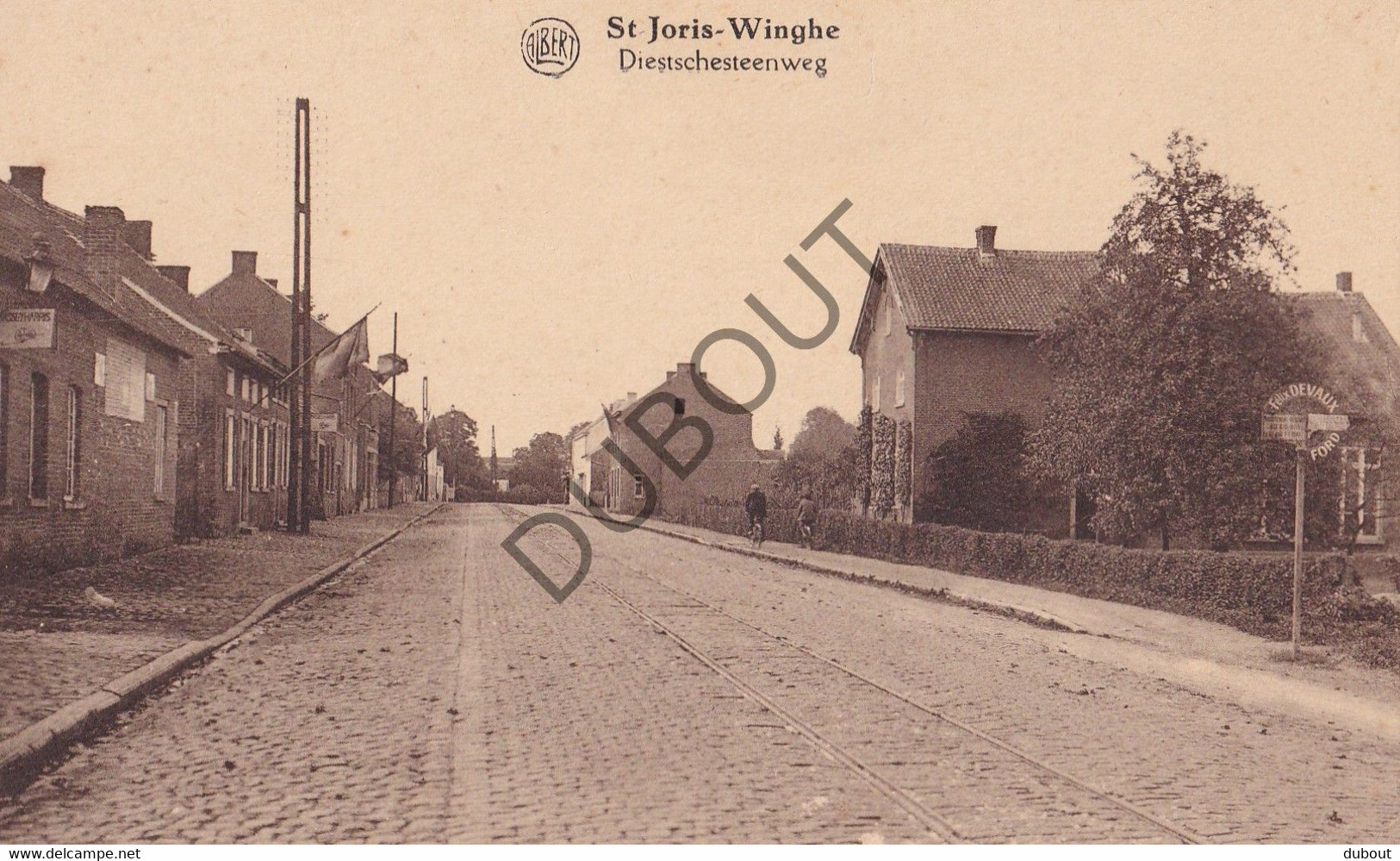 Postkaart/Carte Postale -  Sint-Joris-Winge - Diestsche Steenweg - (C3542) - Tielt-Winge