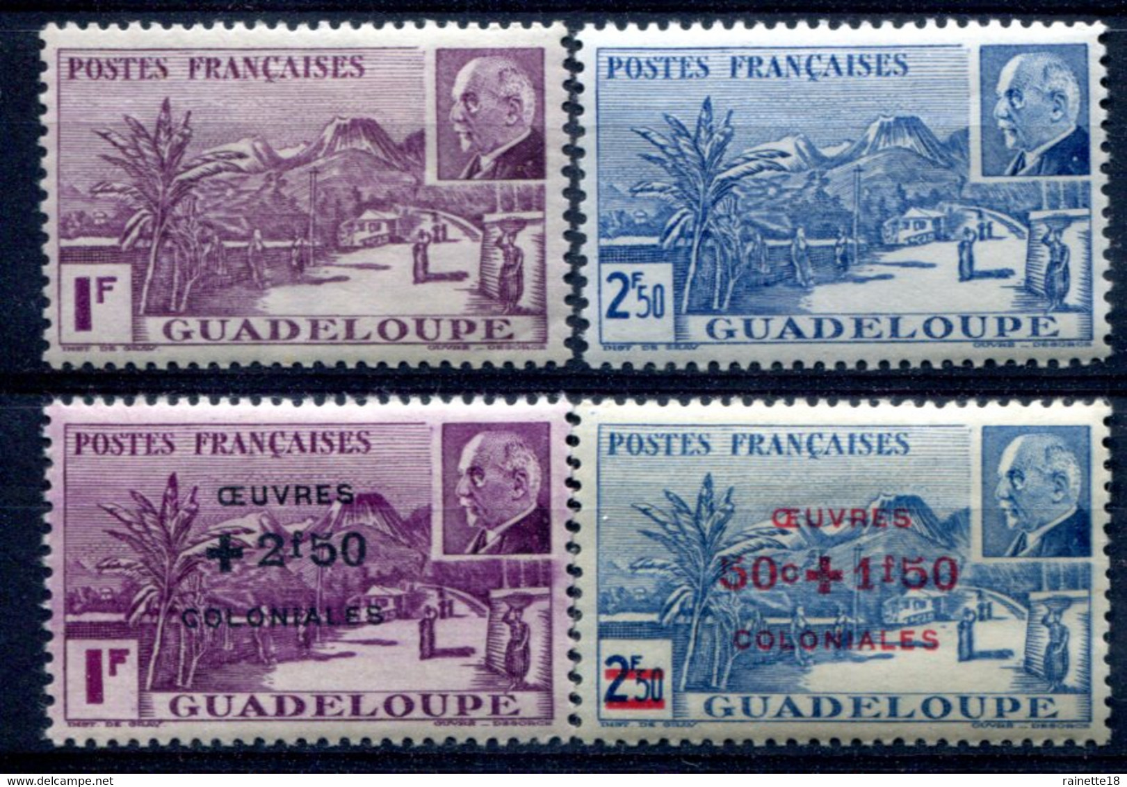 Guadeloupe       161/162 * - 173/174 * - Nuovi