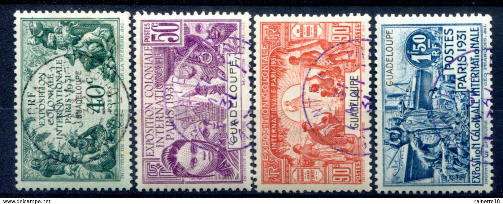 Guadeloupe        123/126  Oblitérés - Used Stamps