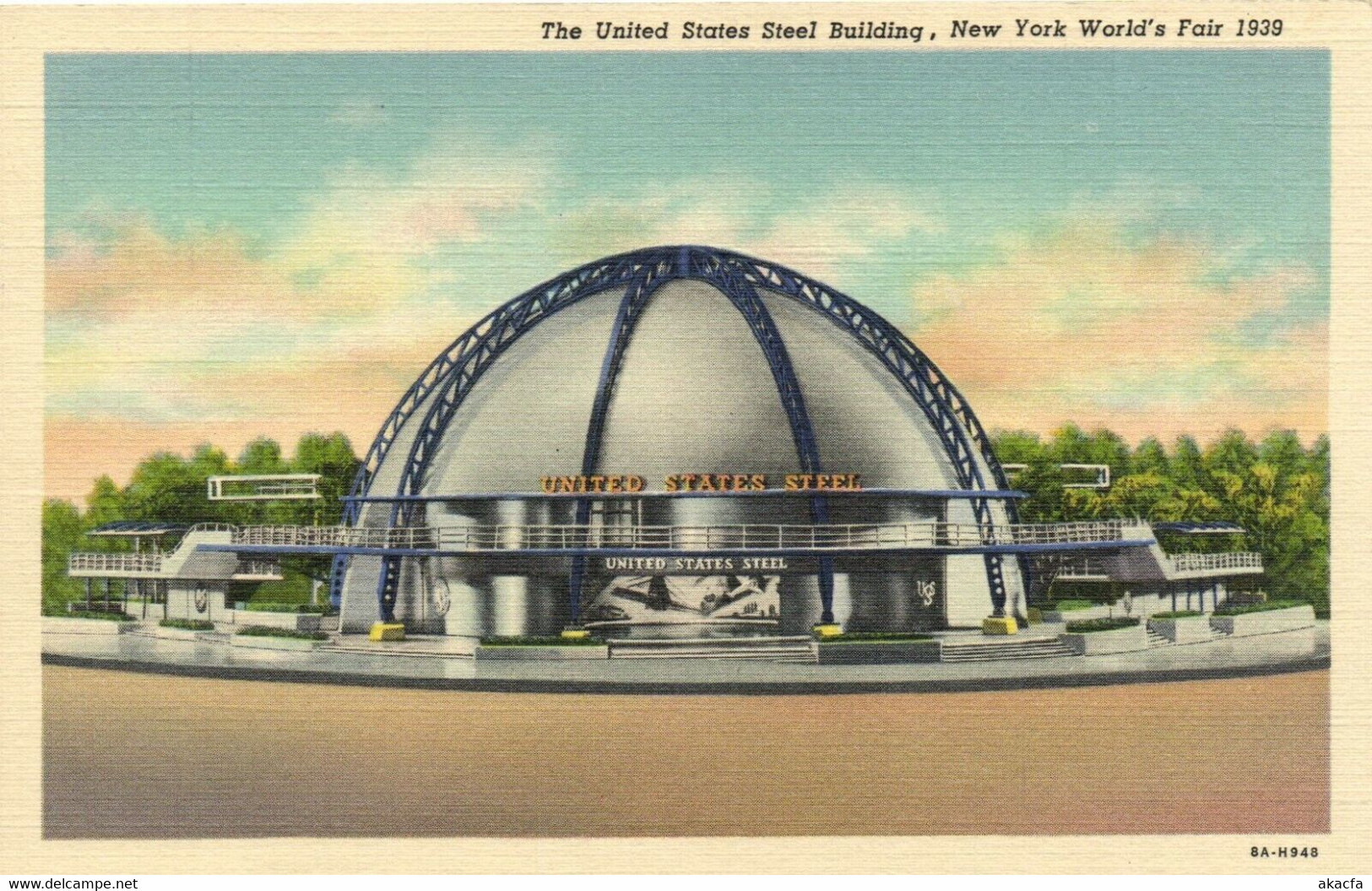 USA NEW YORK WORLD'S FAIR 1939 EXPO 17 Vintage Postcard (L3661) - Colecciones & Lotes