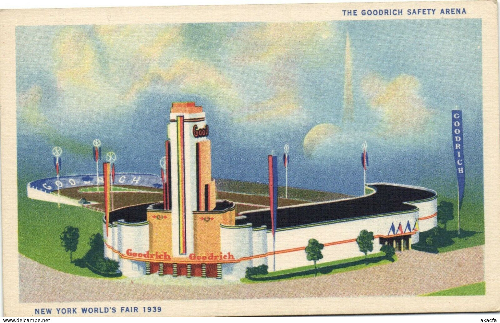 USA NEW YORK WORLD'S FAIR 1939 EXPO 17 Vintage Postcard (L3661)