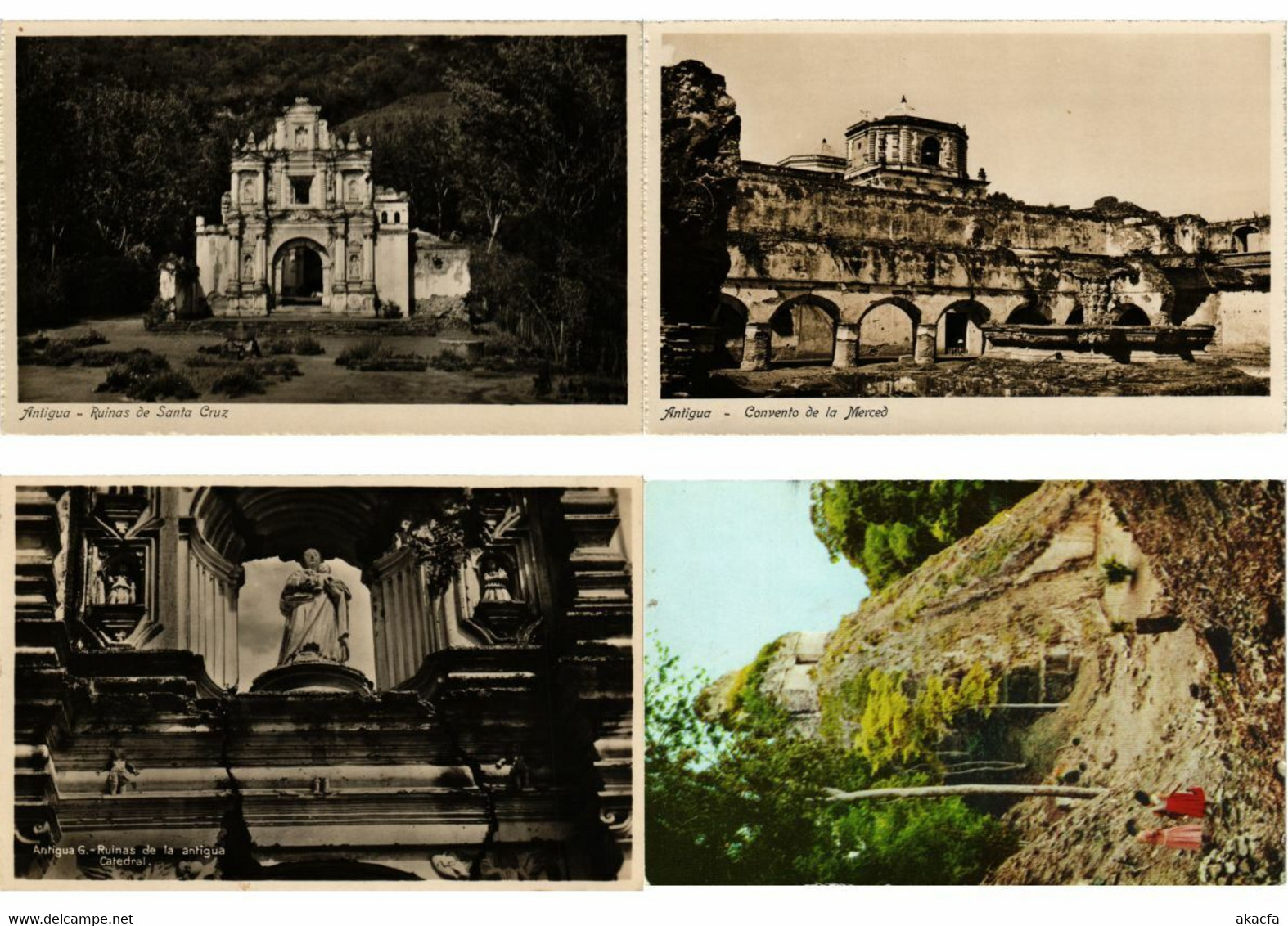 GUATEMALA CENTRAL AMERICA 12 Vintage Postcards Mostly Pre-1970 (L2680) - Guatemala