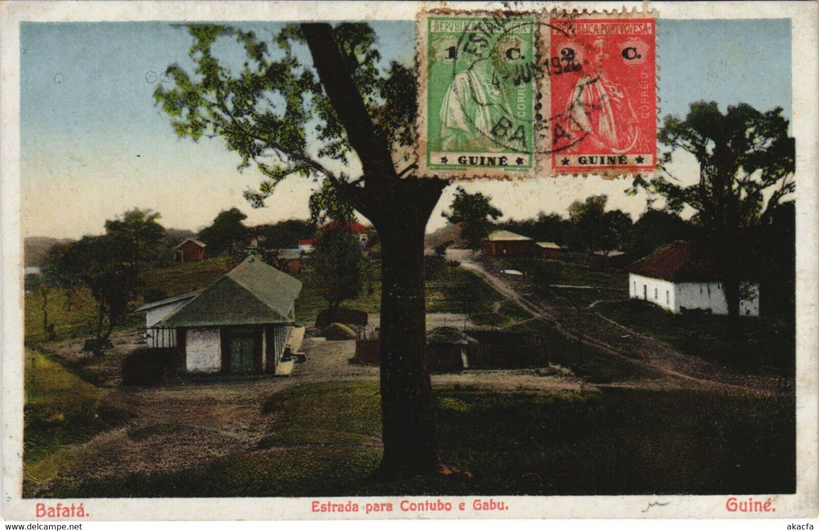 GUINEA-BISSUA 11 Vintage AFRICA Postcards (L3712) - Guinea Bissau