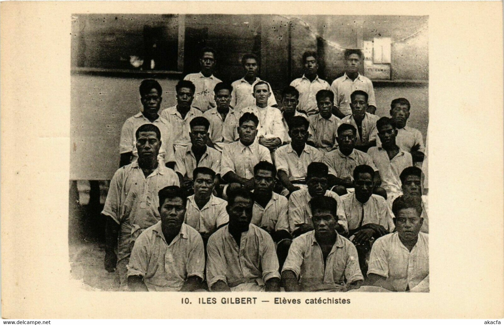 GILBERT ISLANDS PACIFIC 5 Vintage Postacrd Pre-1930 (L2691) - Kiribati