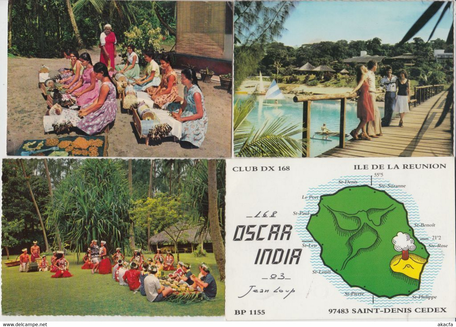REUNION 16 Postcards Mostly Pre-1980 (7 Vintage Cards Pre-1940 Incl) (L5435) - Réunion