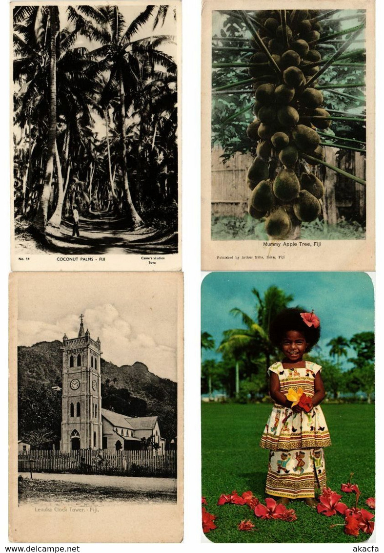 SALOMON ISLANDS OCEANIA SOUTH PACIFIC 32 Vintage Postcards Pre-1940 (L2694)
