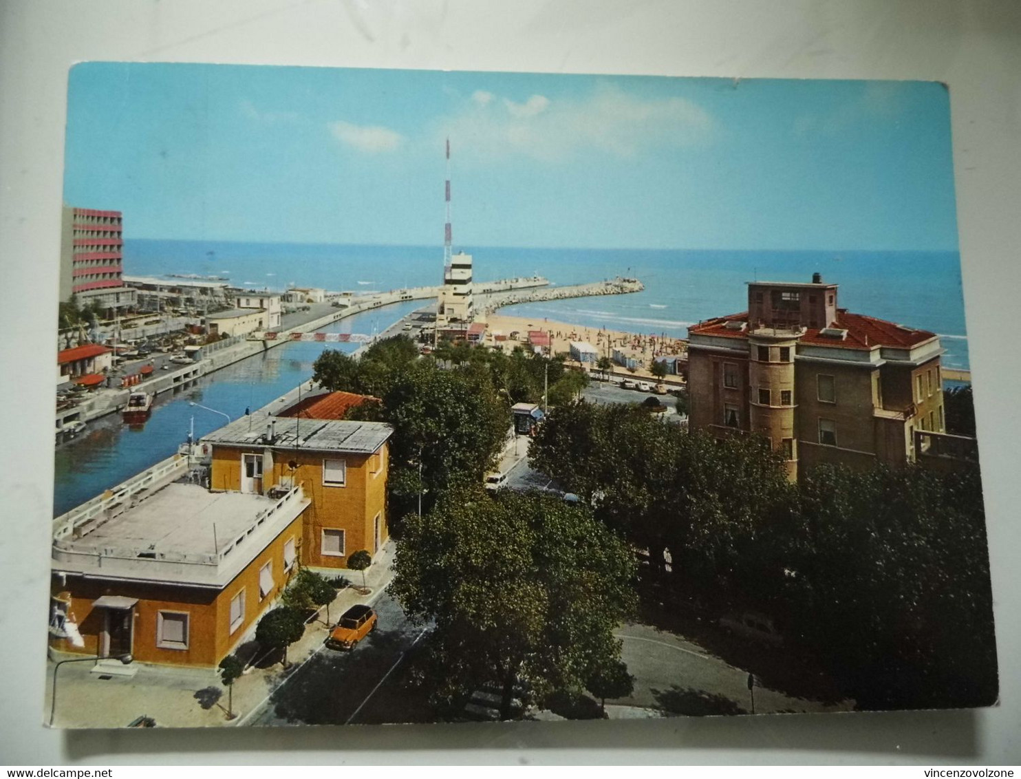 Cartolina Viaggiata "SENIGALLIA Porto Canale" 1973 - Senigallia