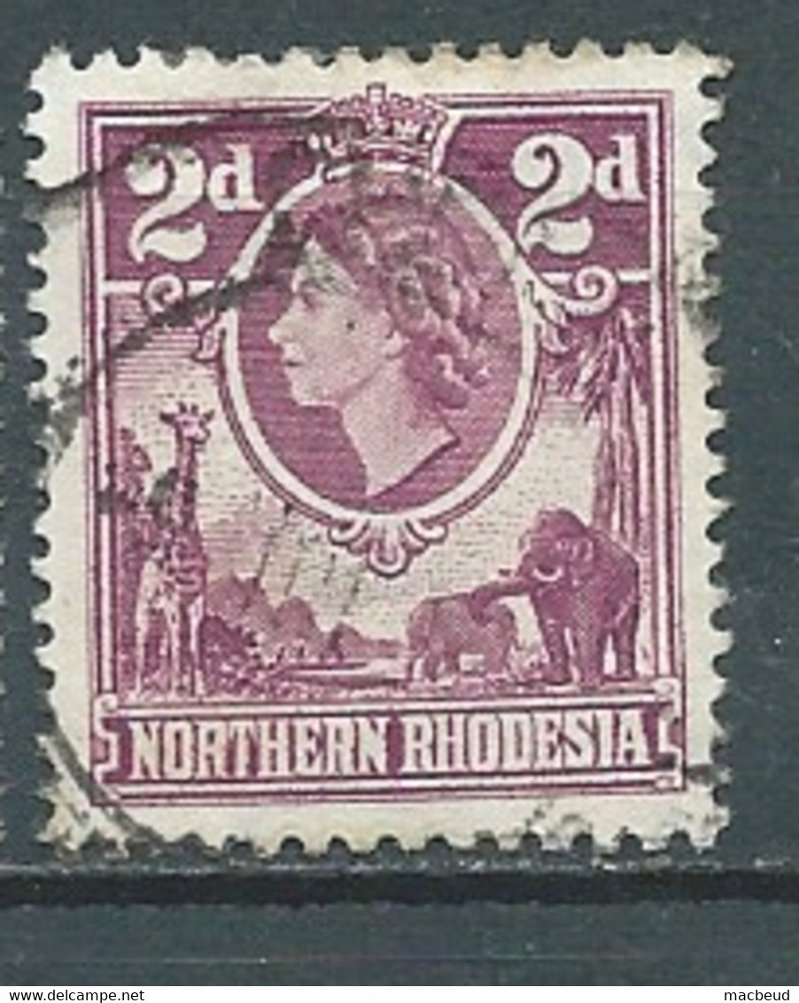 Rhodésie Du Nord  - Yvert N°  62 Oblitéré  - AE 21720 - Noord-Rhodesië (...-1963)