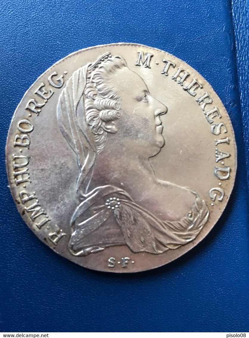 AUSTRIA 1780 VECCHIO MARIA TERESA  MONETA ARGENTO - Adel