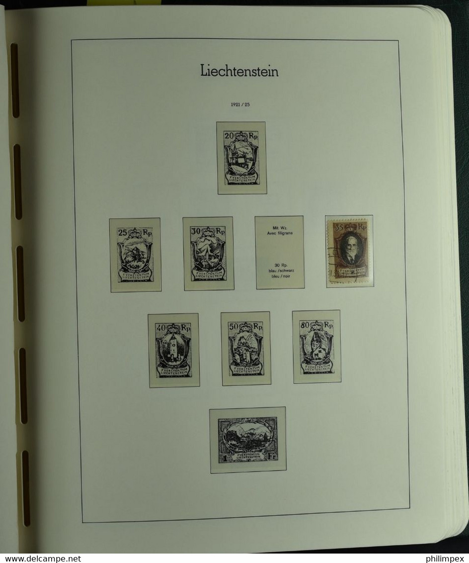 LIECHTENSTEIN COLLECTION USED / UNUSED 1912-69 CV 5340+