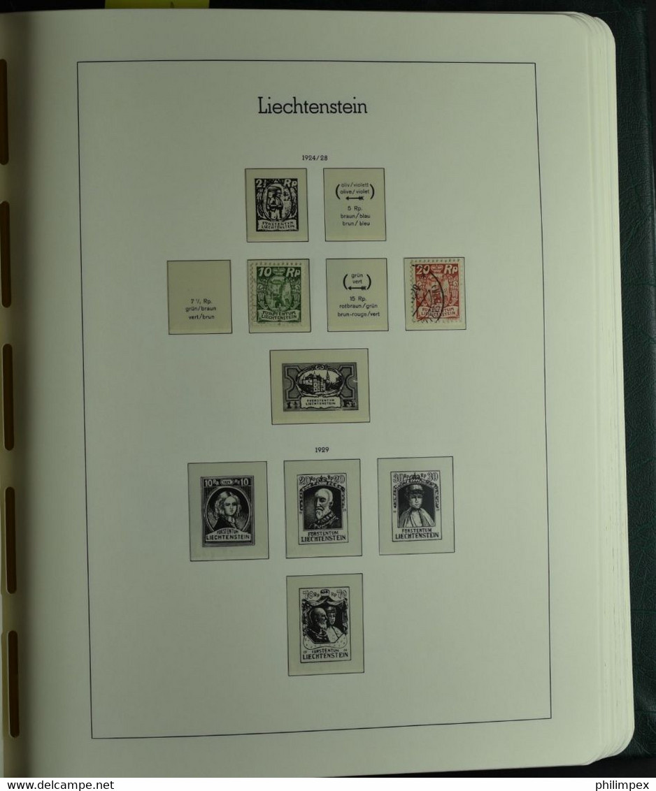 LIECHTENSTEIN COLLECTION USED / UNUSED 1912-69 CV 5340+