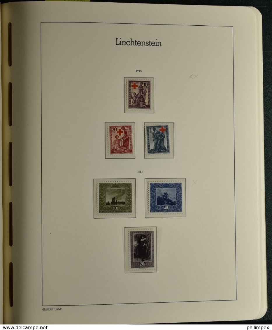 LIECHTENSTEIN COLLECTION USED / UNUSED 1912-69 CV 5340+