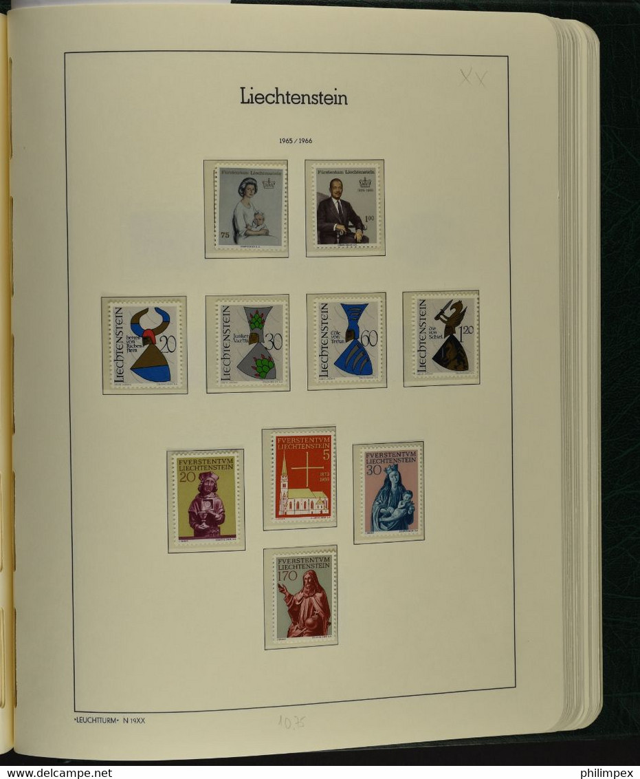 LIECHTENSTEIN COLLECTION USED / UNUSED 1912-69 CV 5340+