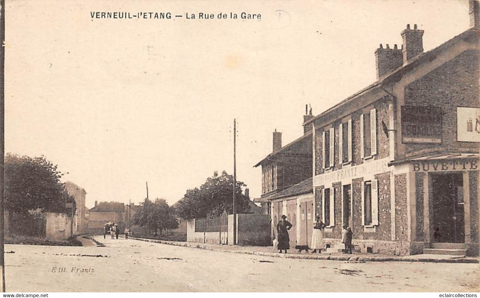 Verneuil L'Etang           77        Rue De La Gare           (voir Scan) - Other & Unclassified