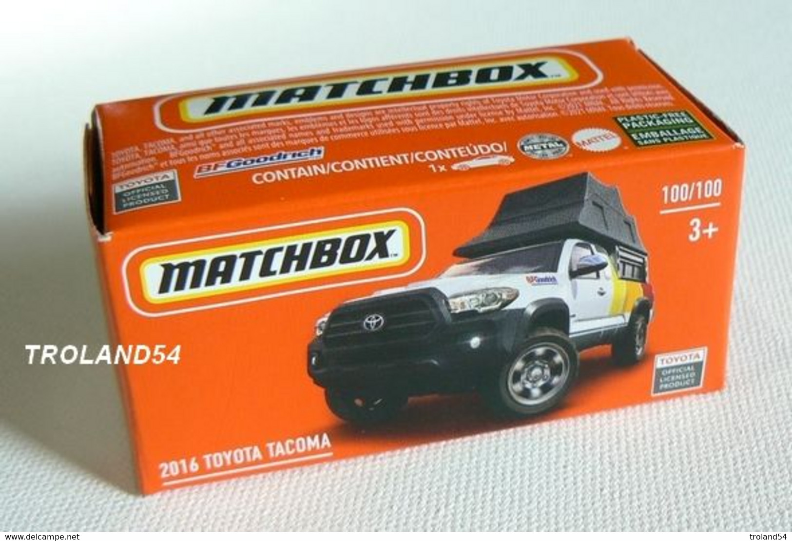 Matchbox, 2016 TOYOTA TACOMA - Matchbox (Mattel)