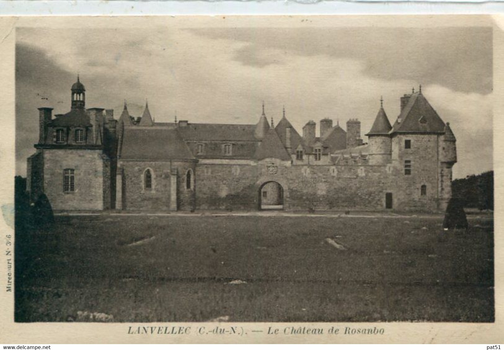 22 - Lanvellec : Le Château De Rosanbo - Lanvellec